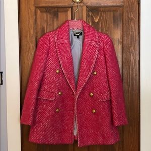 Pink J.crew coat